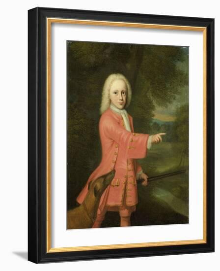 Portrait of a Boy-Jacob Jan Nachenius-Framed Art Print