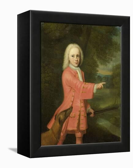 Portrait of a Boy-Jacob Jan Nachenius-Framed Stretched Canvas