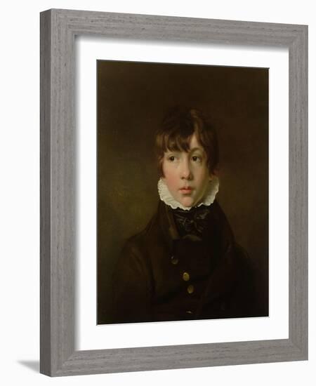 Portrait of a Boy-Sir George Hayter-Framed Giclee Print