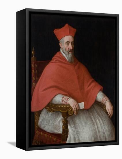 Portrait of a Cardinal Giovanni Dolfin (1545-162)-Leandro Bassano-Framed Premier Image Canvas