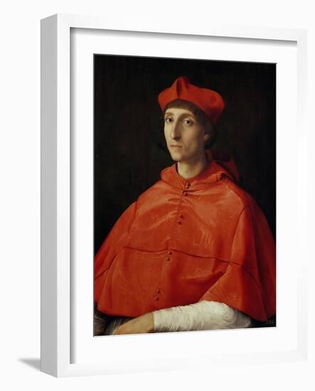 Portrait of a Cardinal-Raphael-Framed Giclee Print