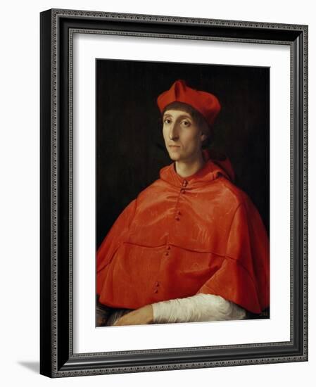 Portrait of a Cardinal-Raphael-Framed Giclee Print