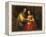 Portrait of a Couple as Figures from the Old Testament, known as 'The Jewish Bride'-Rembrandt van Rijn-Framed Premier Image Canvas