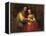 Portrait of a Couple as Figures from the Old Testament, known as 'The Jewish Bride'-Rembrandt van Rijn-Framed Premier Image Canvas