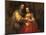 Portrait of a Couple as Figures from the Old Testament, known as 'The Jewish Bride'-Rembrandt van Rijn-Mounted Giclee Print
