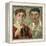 Portrait of a Couple, Thought to be Paquio Proculo and His Wife-null-Framed Premier Image Canvas