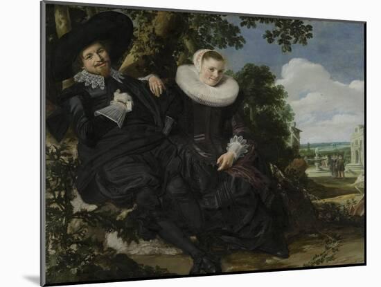 Portrait of a Couple-Frans Hals-Mounted Art Print