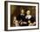 Portrait of a Family, Probably That of Richard Streatfeild, c.1645-William Dobson-Framed Giclee Print