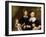 Portrait of a Family, Probably That of Richard Streatfeild, c.1645-William Dobson-Framed Giclee Print