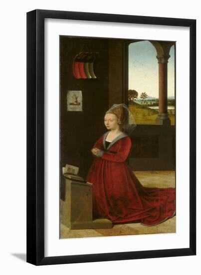 Portrait of a Female Donor, c.1455-Petrus Christus-Framed Giclee Print