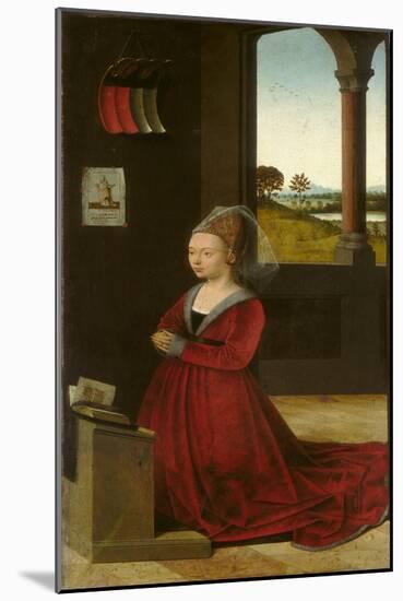 Portrait of a Female Donor, c.1455-Petrus Christus-Mounted Giclee Print