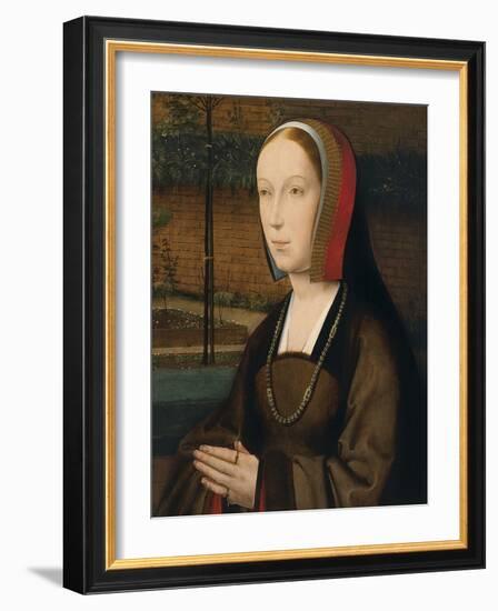 Portrait of a Female Donor-Jan Provost-Framed Giclee Print