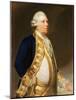 Portrait of a Flag Officer, C.1767 (Oil Painting)-George Romney-Mounted Giclee Print