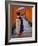 Portrait of a Geisha Holding an Ornate Umbrella at Fushimi-Inari Taisha Shrine, Honshu, Japan-Gavin Hellier-Framed Photographic Print