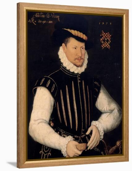 Portrait of a Gentleman, 1575-Cornelis Ketel-Framed Premier Image Canvas