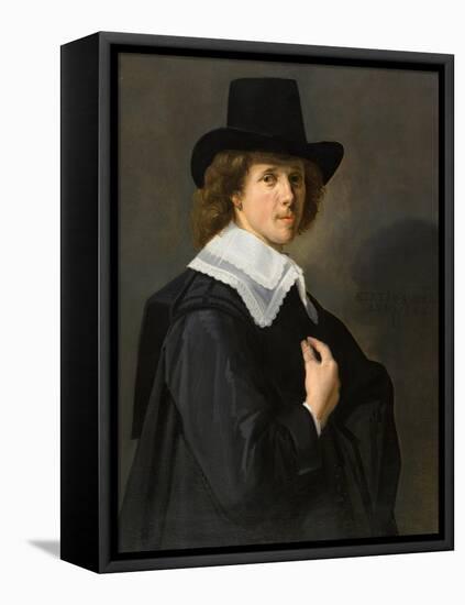 Portrait of a Gentleman, 1644-Frans Hals-Framed Premier Image Canvas