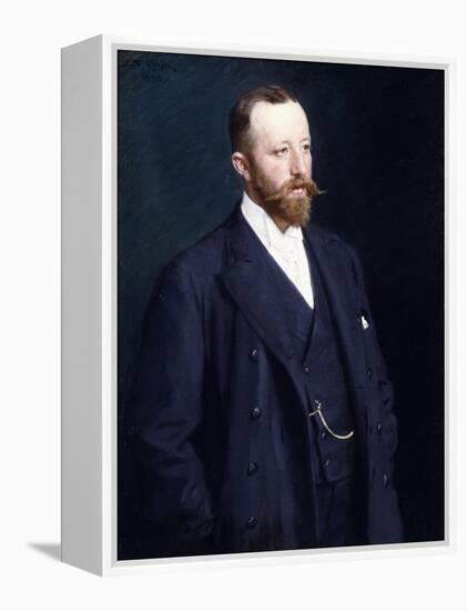 Portrait of a Gentleman, 1898-Peder Severin Kröyer-Framed Premier Image Canvas