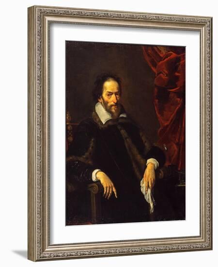 Portrait of a Gentleman, c.1625-1632-Bernardo Strozzi-Framed Giclee Print