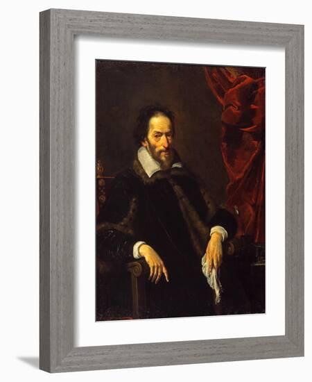 Portrait of a Gentleman, c.1625-1632-Bernardo Strozzi-Framed Giclee Print