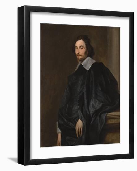 Portrait of a Gentleman, C.1630s-Sir Anthony Van Dyck-Framed Giclee Print