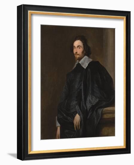 Portrait of a Gentleman, C.1630s-Sir Anthony Van Dyck-Framed Giclee Print