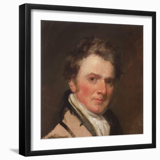 Portrait of a Gentleman, C.1810 (Oil on Canvas)-Gilbert Stuart-Framed Giclee Print