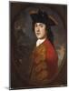 Portrait of a Gentleman in a Red Jacket-Sir Joshua Reynolds-Mounted Giclee Print