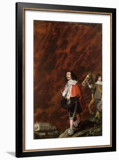 Portrait of a Gentleman in Italy, 1630-Wolfgang Heimbach-Framed Giclee Print