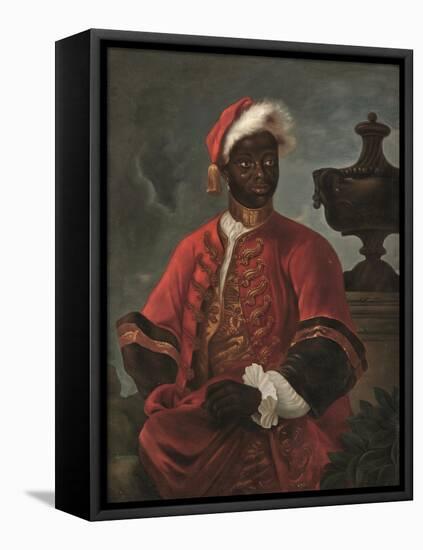 Portrait of a Gentleman in Livery (Oil on Canvas)-Godfrey (follower of) Kneller-Framed Premier Image Canvas