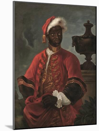 Portrait of a Gentleman in Livery (Oil on Canvas)-Godfrey (follower of) Kneller-Mounted Giclee Print