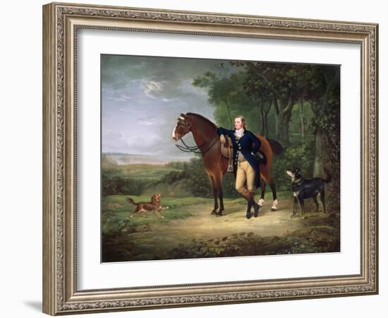 Portrait of a Gentleman, Probably George Hay, 7th Marquess of Tweeddale (1753-1804) C.1790-Alexander Nasmyth-Framed Giclee Print