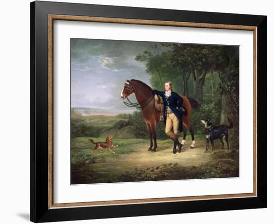 Portrait of a Gentleman, Probably George Hay, 7th Marquess of Tweeddale (1753-1804) C.1790-Alexander Nasmyth-Framed Giclee Print