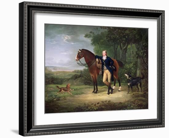 Portrait of a Gentleman, Probably George Hay, 7th Marquess of Tweeddale (1753-1804) C.1790-Alexander Nasmyth-Framed Giclee Print