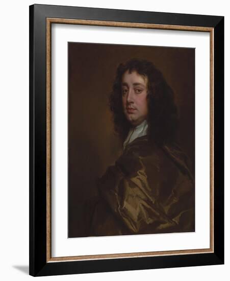 Portrait of a Gentleman, Thought to Be William Brouncker, 2nd Viscount Brouncker, 1660S-Sir Peter Lely-Framed Giclee Print