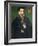 Portrait of a Gentleman, Traditionally Called a Member of the Dacre Family, 1571-George Gower-Framed Giclee Print