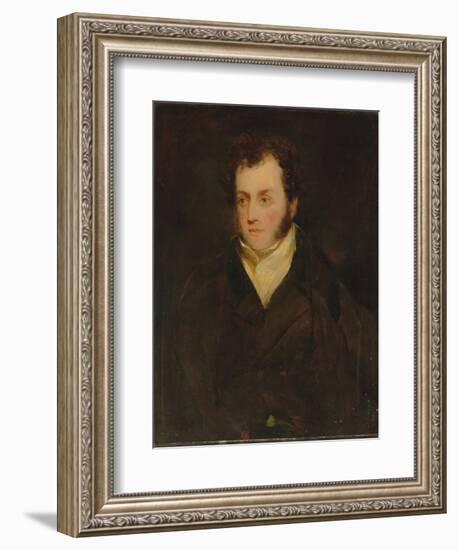 Portrait of a Gentleman, Traditionally Identified as Lancelot Archer-Burton-John Constable-Framed Giclee Print