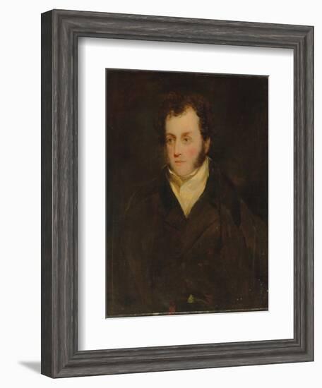 Portrait of a Gentleman, Traditionally Identified as Lancelot Archer-Burton-John Constable-Framed Giclee Print