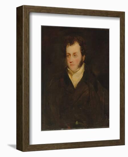 Portrait of a Gentleman, Traditionally Identified as Lancelot Archer-Burton-John Constable-Framed Giclee Print