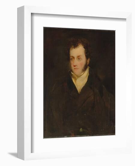 Portrait of a Gentleman, Traditionally Identified as Lancelot Archer-Burton-John Constable-Framed Giclee Print