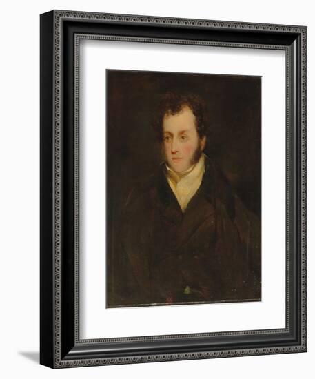 Portrait of a Gentleman, Traditionally Identified as Lancelot Archer-Burton-John Constable-Framed Giclee Print