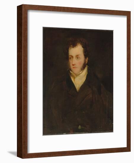 Portrait of a Gentleman, Traditionally Identified as Lancelot Archer-Burton-John Constable-Framed Giclee Print