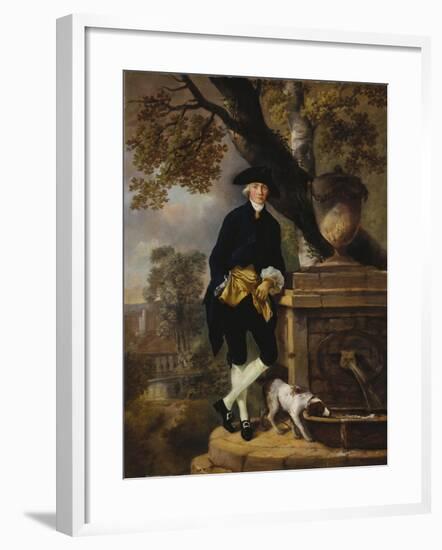 Portrait of a Gentleman-Thomas Gainsborough-Framed Giclee Print