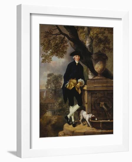 Portrait of a Gentleman-Thomas Gainsborough-Framed Giclee Print