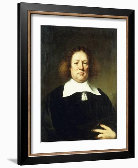 Portrait of a Gentleman-Ferdinand Bol-Framed Giclee Print