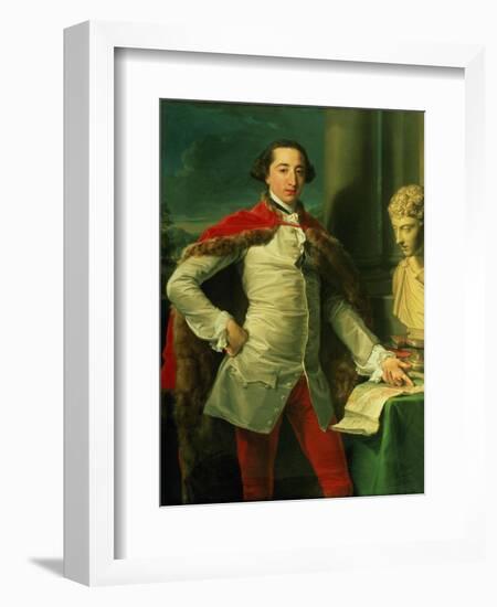 Portrait of a Gentleman-Pompeo Girolamo Batoni-Framed Giclee Print