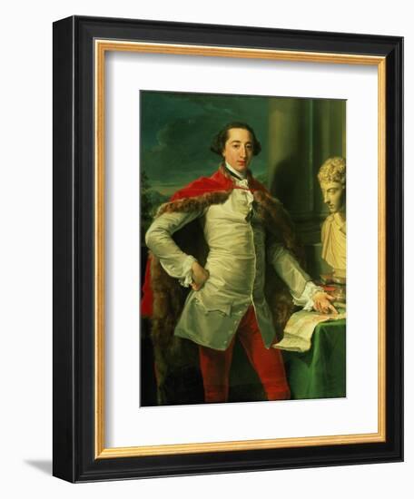 Portrait of a Gentleman-Pompeo Girolamo Batoni-Framed Giclee Print