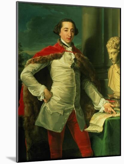 Portrait of a Gentleman-Pompeo Girolamo Batoni-Mounted Giclee Print