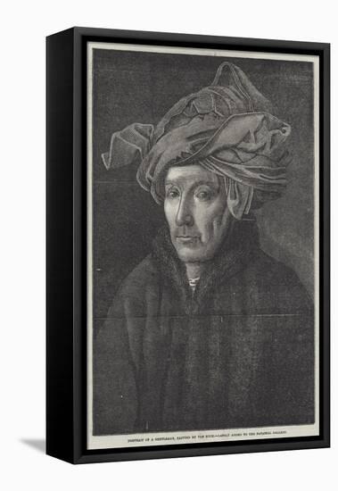 Portrait of a Gentleman-Jan van Eyck-Framed Premier Image Canvas