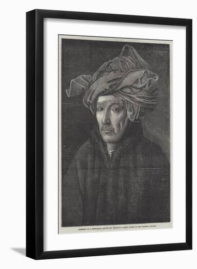 Portrait of a Gentleman-Jan van Eyck-Framed Giclee Print