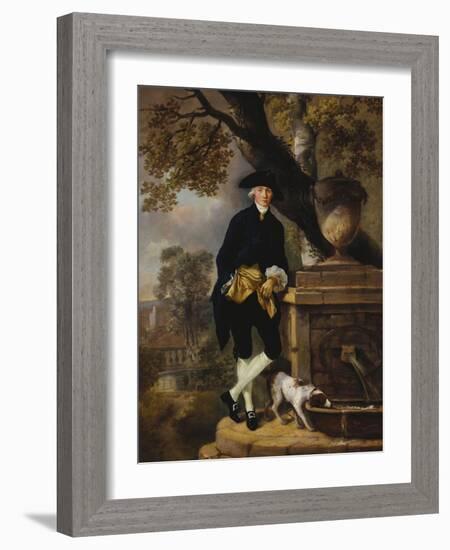 Portrait of a Gentleman-Thomas Gainsborough-Framed Giclee Print